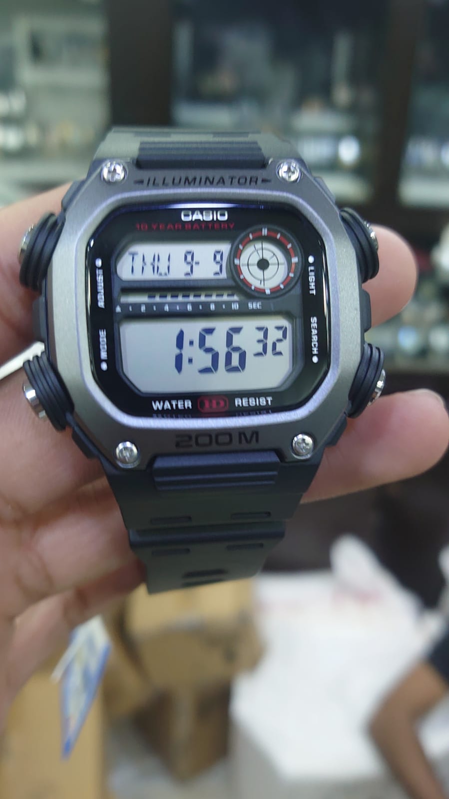 Casio - DW-291H-1A - Stainless Steel Watch For Men