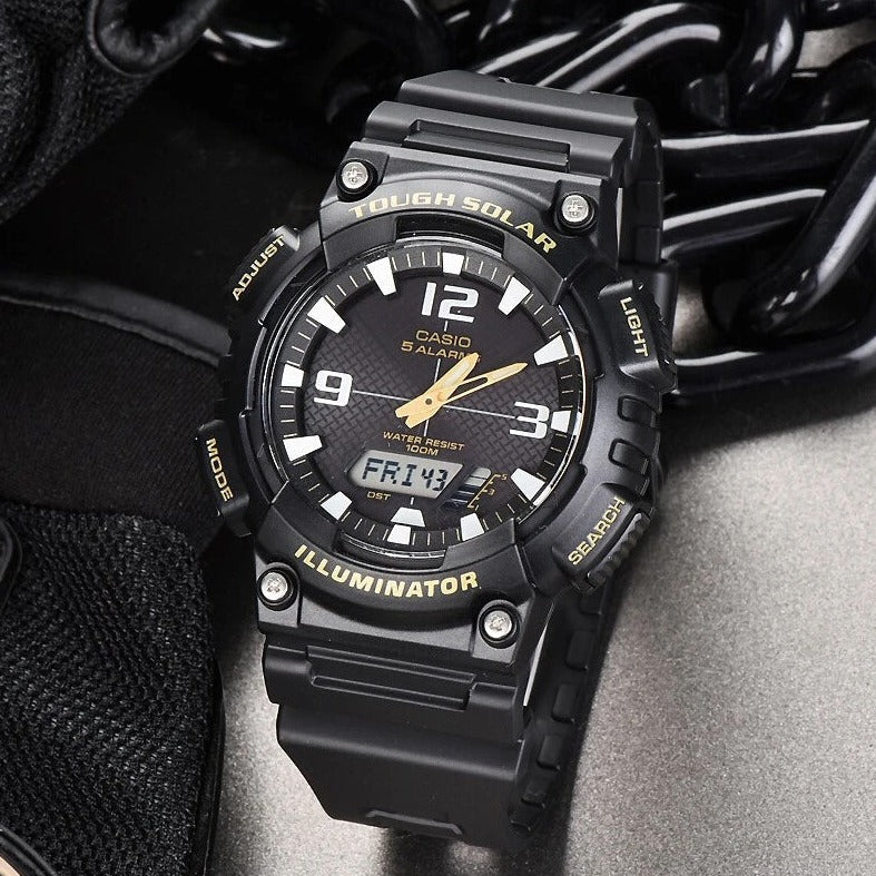 Casio - AQ-S810W-1B - Stainless Steel Watch For Men