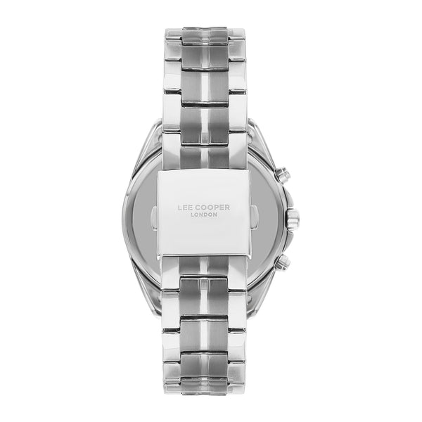 Lee Cooper LC07515.060 men's multifunction watch featuring a round gunmetal case and dark grey dial.

