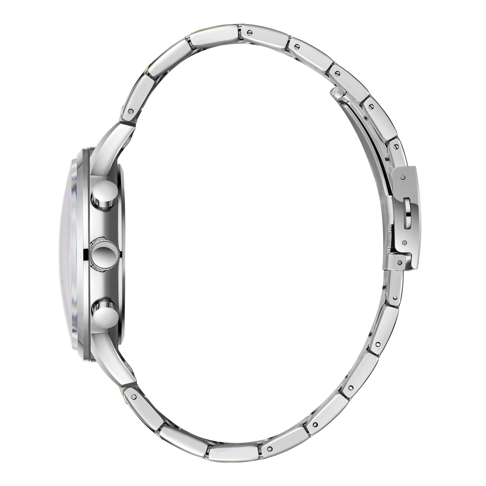 Lee Cooper LC07998.290 men's multifunction watch featuring a round silver case and dark blue dial.
