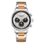 Lee Cooper LC07998.530 men's multifunction watch featuring a round two-tone case and silver dial.
