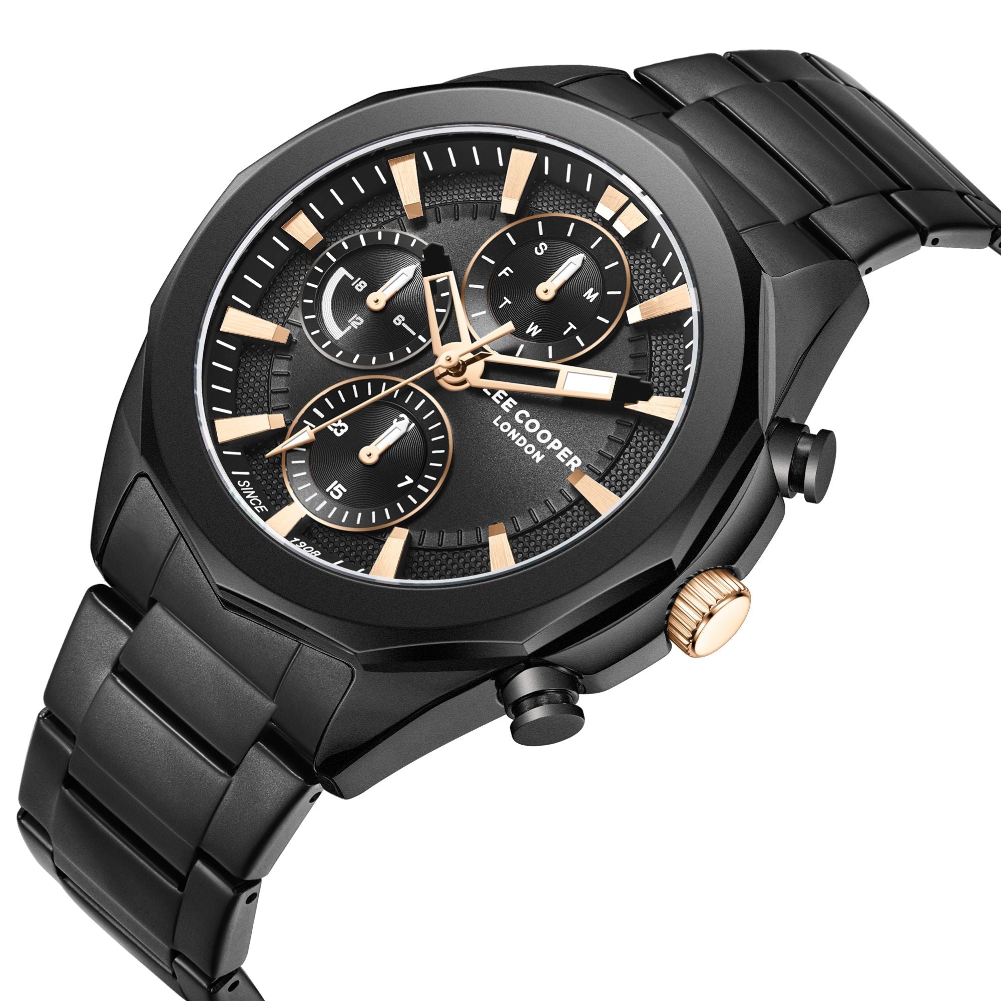 LEE COOPER - LC08005.650 - GENTS SUPERMETAL WRIST WATCH