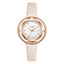 Lee Cooper LC08034.424 women's analog watch featuring a pink leather strap and a mother of pearl dial.
