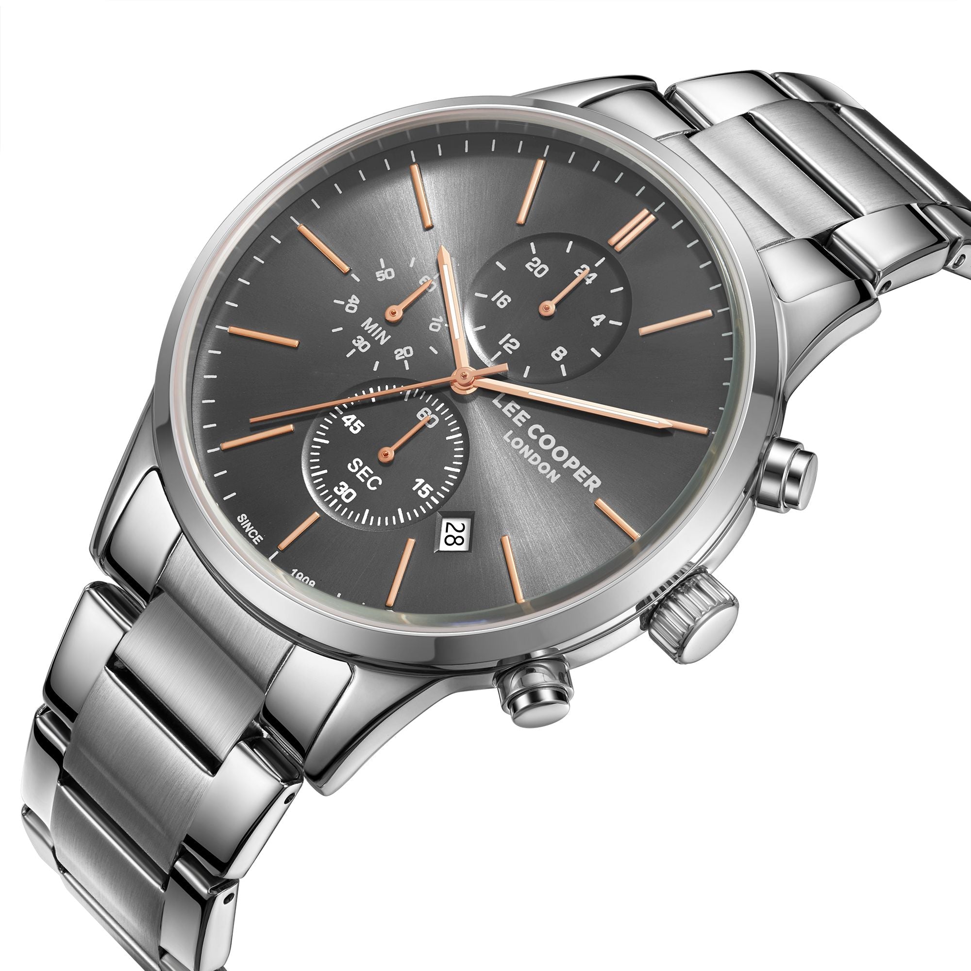 LEE COOPER - LC08042.360 - GENTS SUPER METAL WRISTWATCH