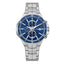 Lee Cooper LC08087.390 men's multifunction watch featuring a round silver case and dark blue dial.
