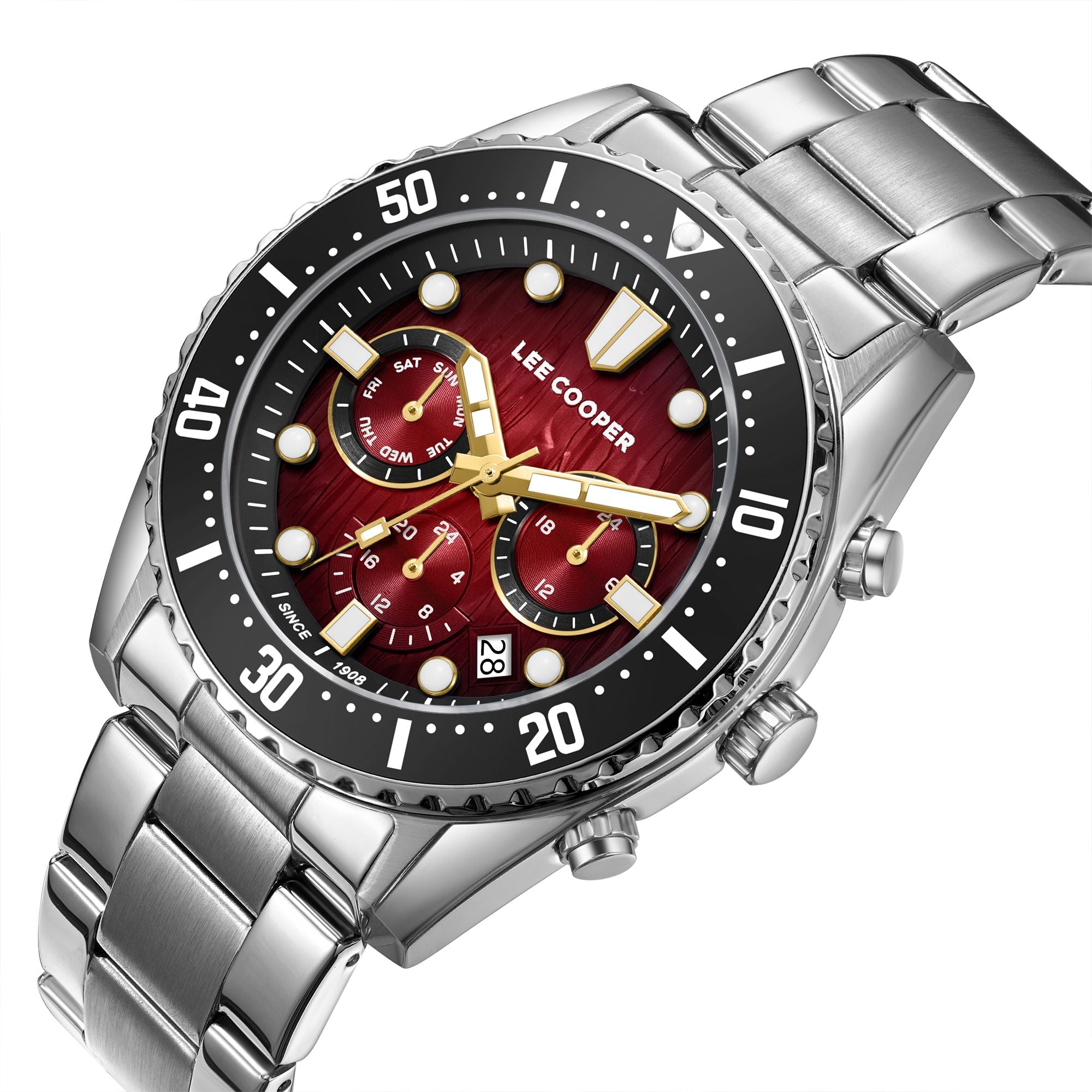LEE COOPER - LC08101.380 - GENTS SUPERMETAL WRIST WATCH
