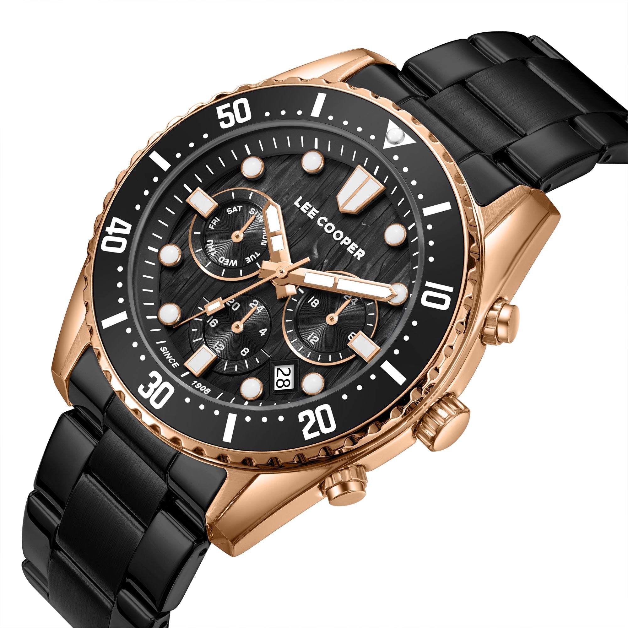 LEE COOPER - LC08101.450 - GENTS SUPERMETAL WRIST WATCH Secondary image