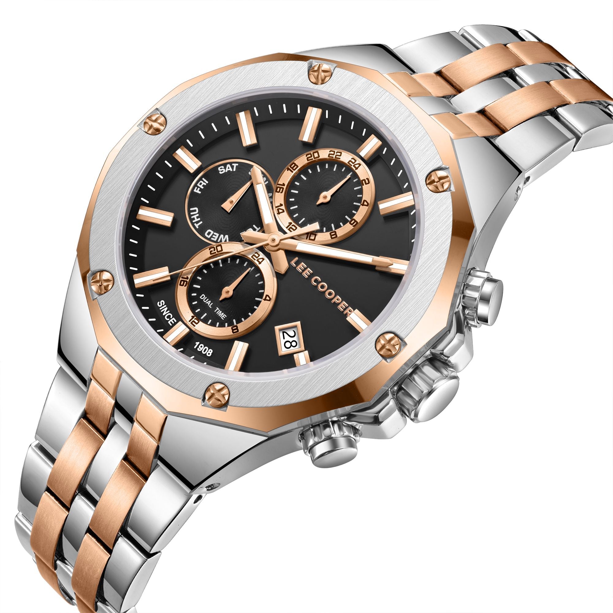 LEE COOPER - LC08104.550 - GENTS SUPERMETAL WRIST WATCH Secondary image