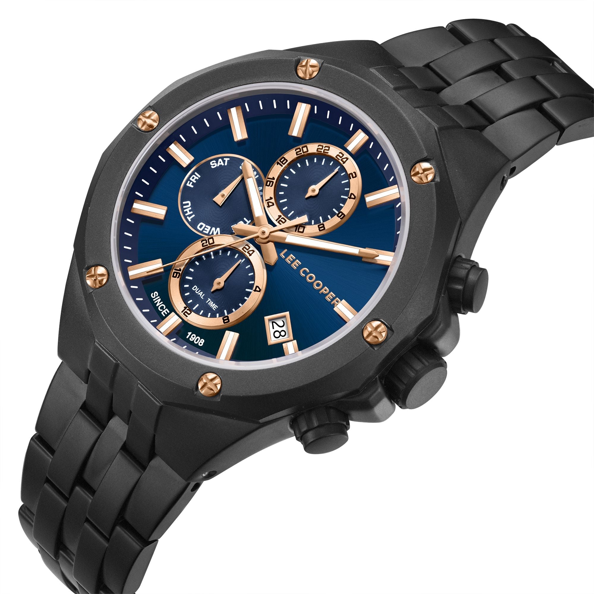 LEE COOPER - LC08104.690 - GENTS SUPERMETAL WRIST WATCH Secondary image