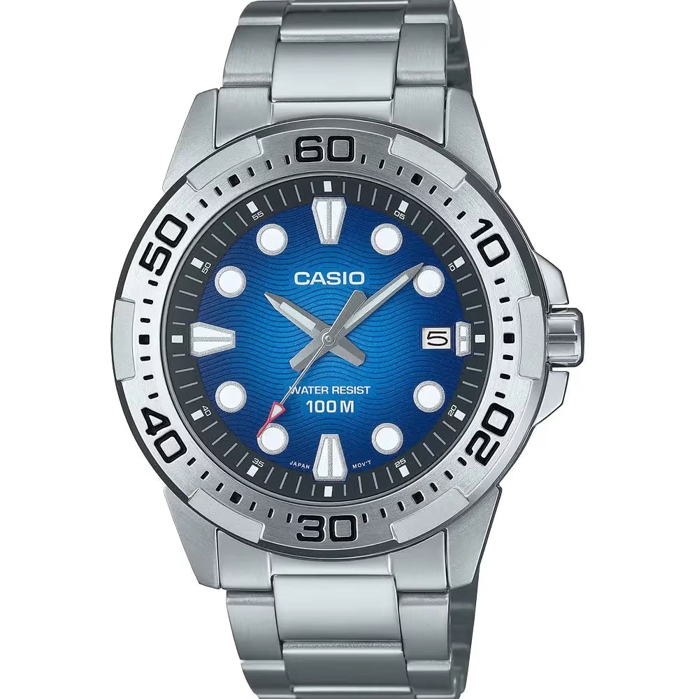 Casio-MTD-140D-2A-mens-marine-sports-watch-blue-dial Main image