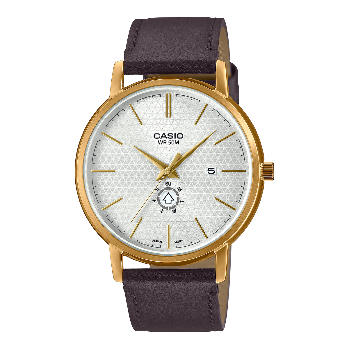 Casio MTP-B125GL-7AVDF Men's Standard Gold Tone Watch