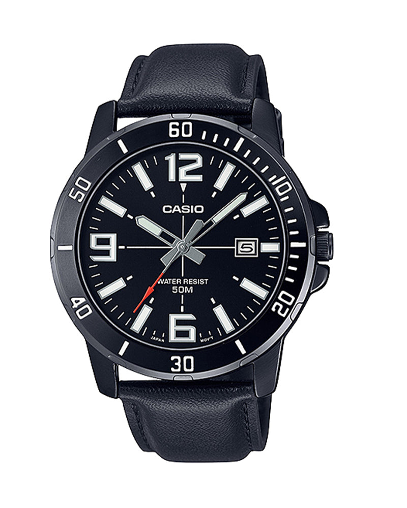 Casio General Mens Watch – MTP-VD01BL-1B Main image