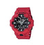 Casio G-Shock GA-700-4ADR men's red analog digital resin strap watch with 200M water resistance