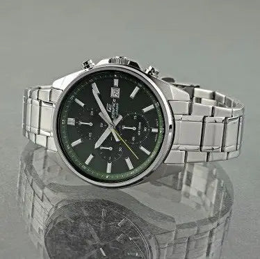 Casio EFV-610D-3C analog chronograph watch with date display