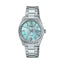 Casio LTP-1302DS-2AV women’s stainless steel watch with blue dial elegant analog wristwatch for daily and formal wear