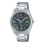 Casio MTP-1302DS-1AVDF men's black mother of pearl dial stainless steel analog watch