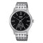 Casio BMS-100D-1A men’s stainless steel analog wristwatch with silver dial and quartz movement