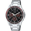 Casio MTP-1374D-5AV men's brown dial stainless steel multifunction analog watch
