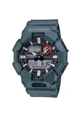 Casio G-Shock GA-010-2A men's blue analog digital resin strap watch with 200M water resistance