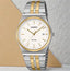 Casio MTP-B145SG-7A men’s analog stainless steel watch with silver dial and gold accents minimalist design