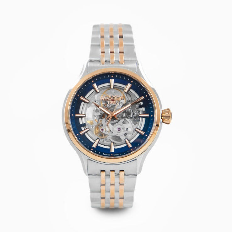 Roamer 101663 47 45 10N Competence Skeleton III watch 43 mm