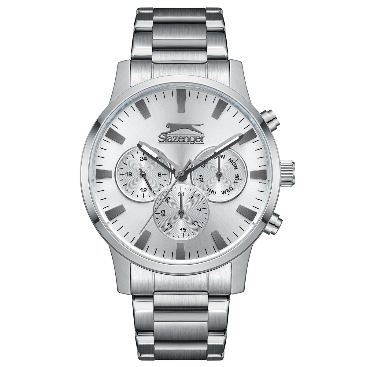 Slazenger - SL.9.2356.2.01 - Stainless Steel Multifunction Watch For Men's