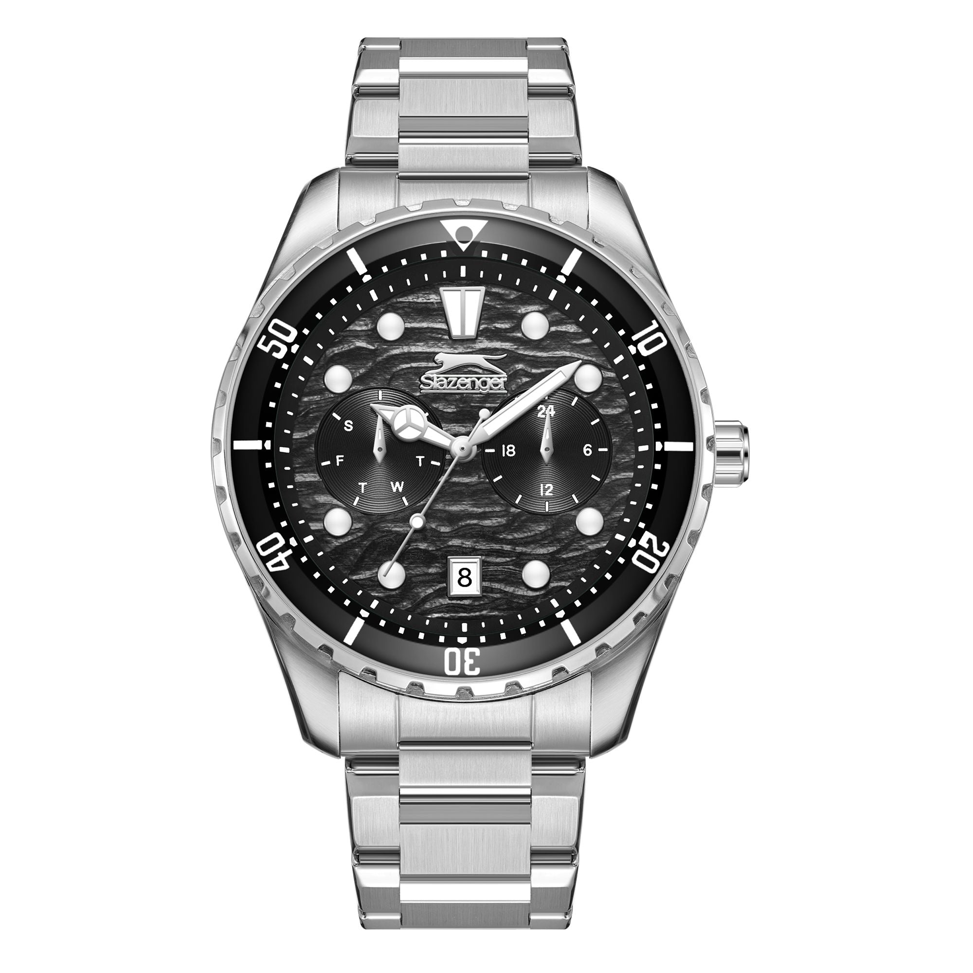 Slazenger - SL.9.2366.2.02 - Stainless Steel Multifunction Watch For Men's Main image