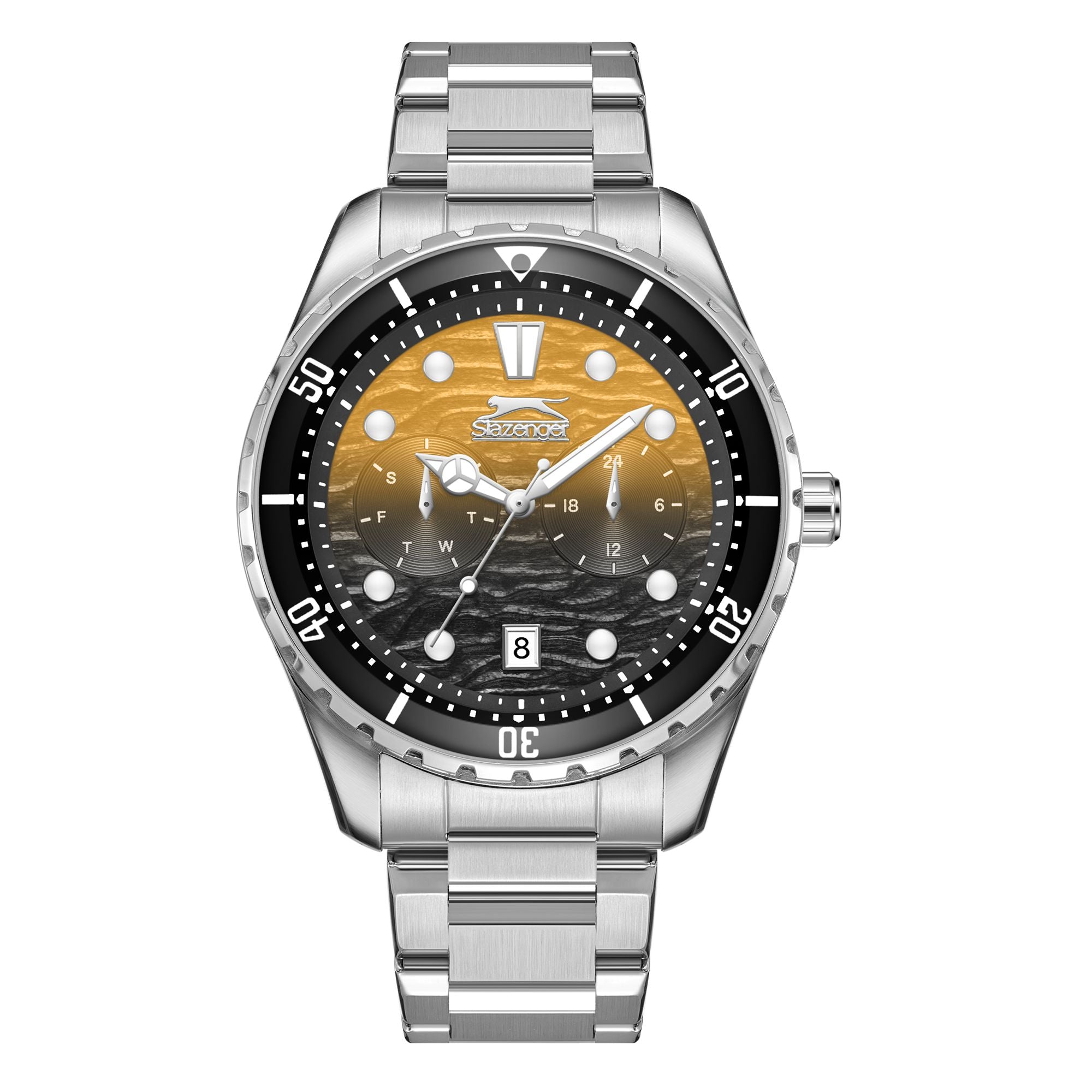 Slazenger - SL.9.2366.2.05 - Stainless Steel Multifunction Watch For Men's Main image