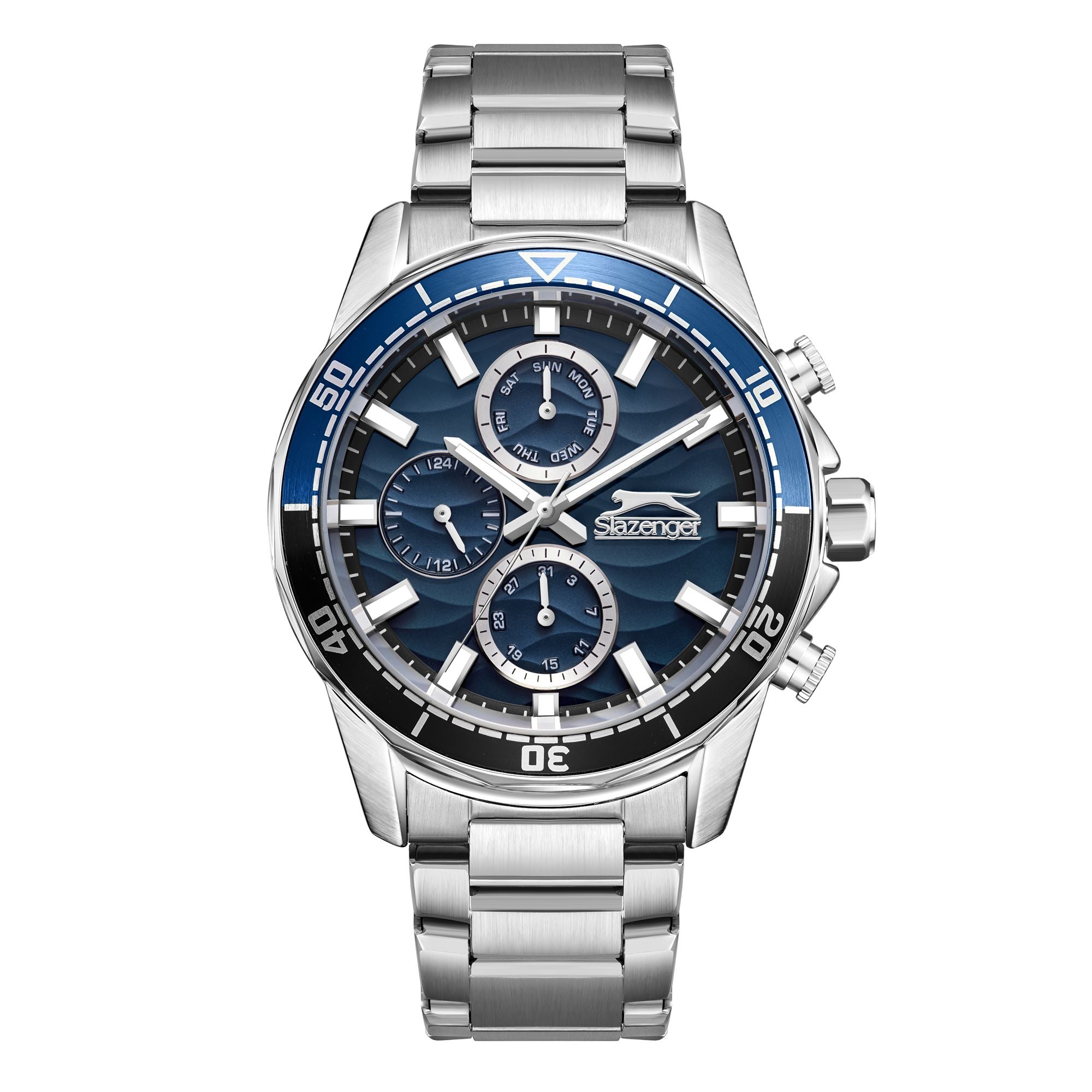Slazenger - SL.9.2396.2.01 - Stainless Steel Multifunction Watch For Men's Main image