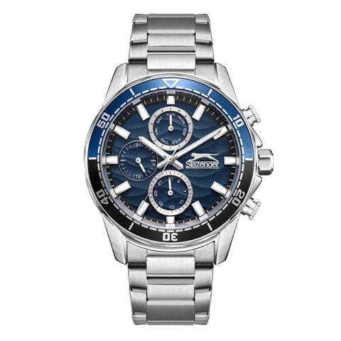 Slazenger - SL.9.2396.2.01 - Stainless Steel Multifunction Watch For Men's