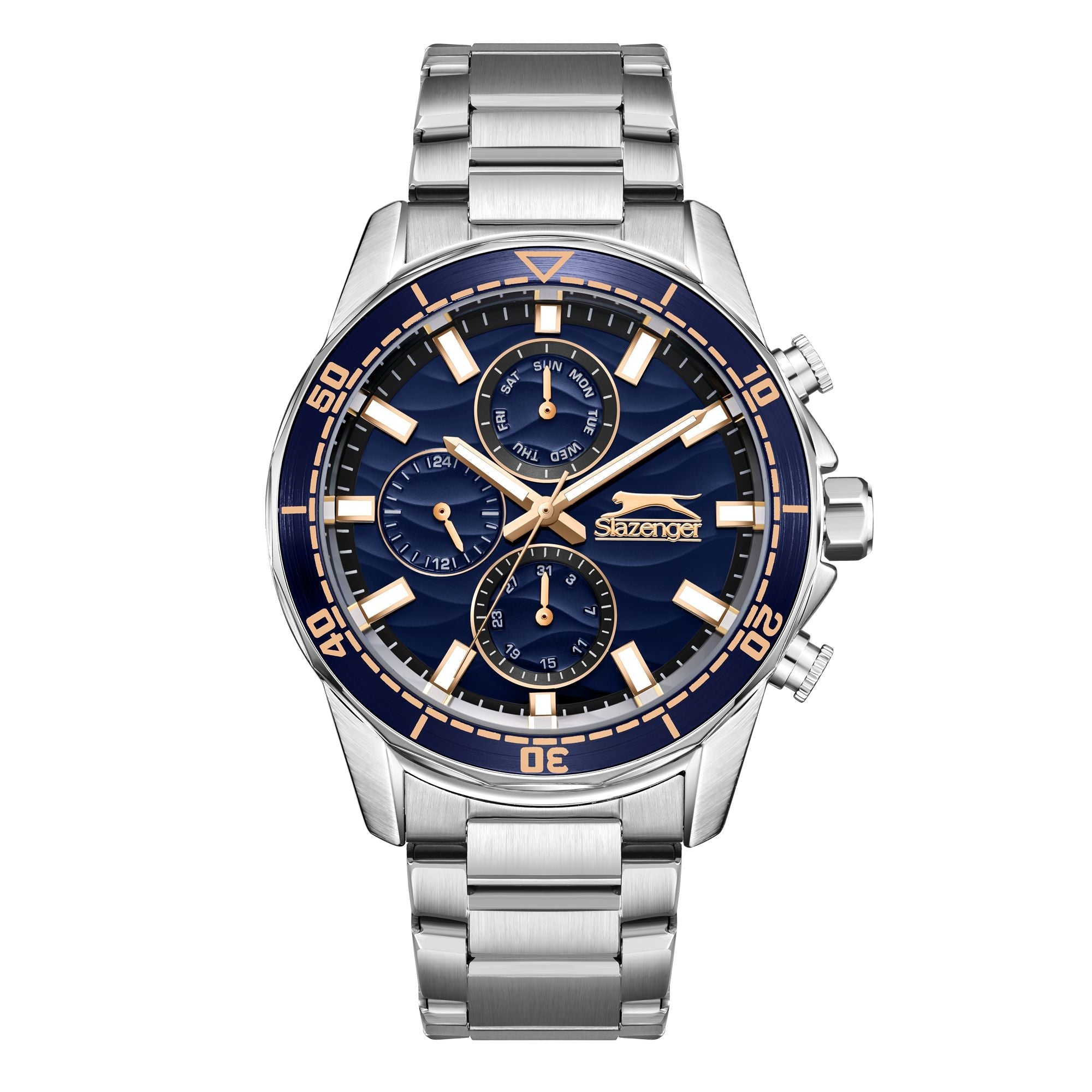 Slazenger - SL.9.2396.2.03 - Stainless Steel Multifunction Watch For Men's Main image