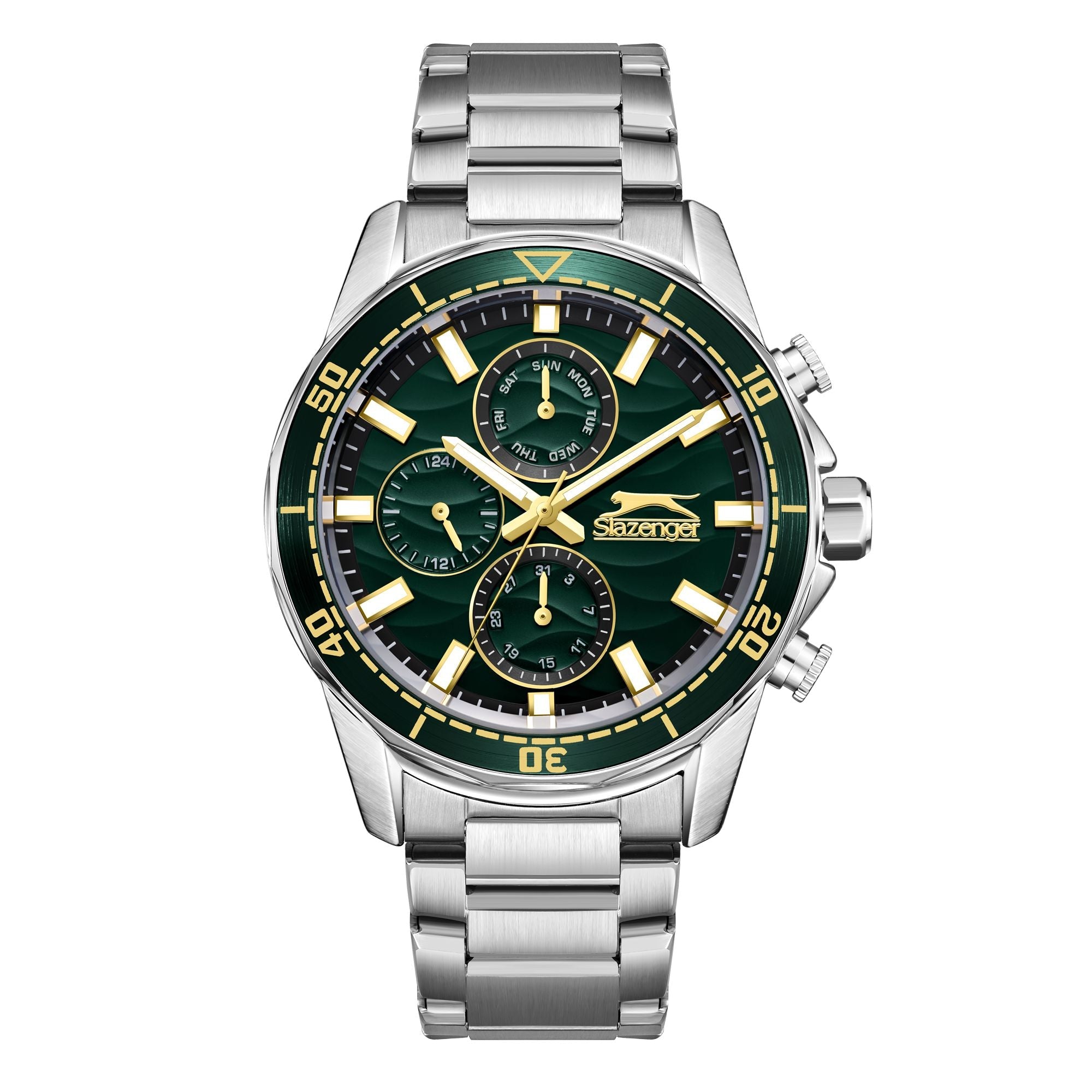 Slazenger - SL.9.2396.2.04 - Stainless Steel Multifunction Watch For Men's Main image