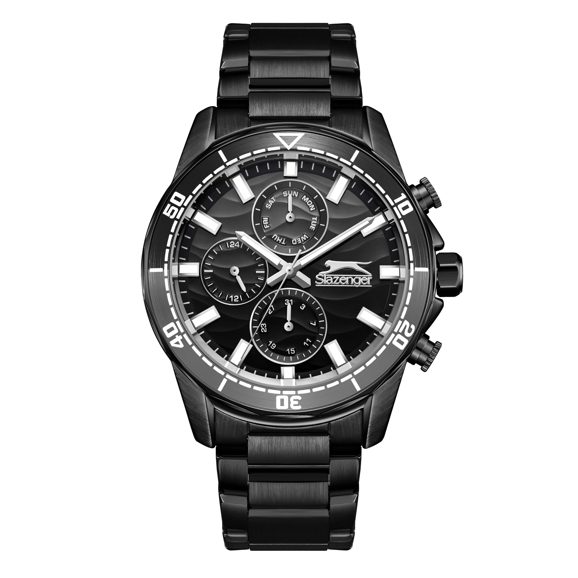 Slazenger - SL.9.2396.2.05 - Stainless Steel Multifunction Watch For Men's Main image