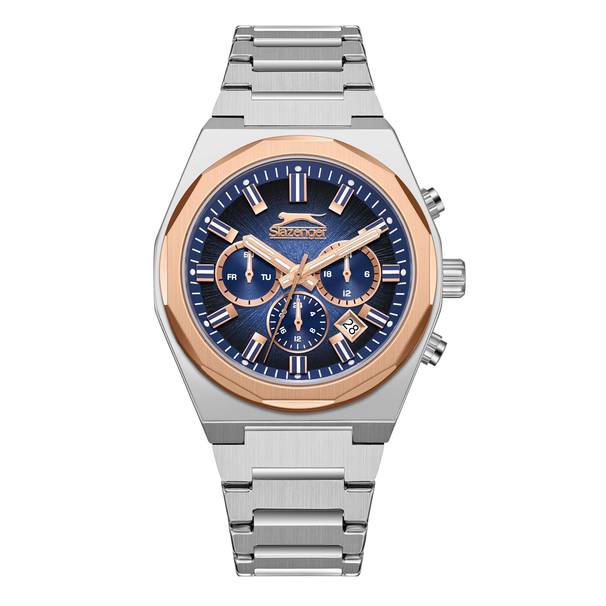 Slazenger - SL.9.2398.2.02 - Stainless Steel Multifunction Watch For Men's Main image