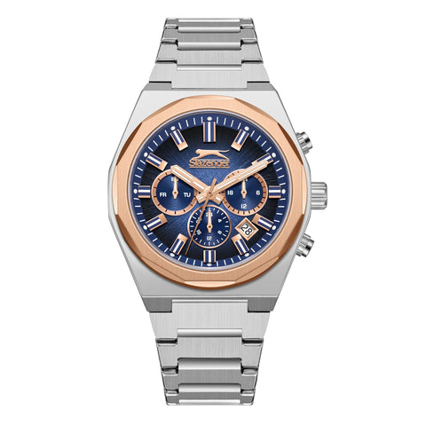 Slazenger - SL.9.2398.2.02 - Stainless Steel Multifunction Watch For Men's
