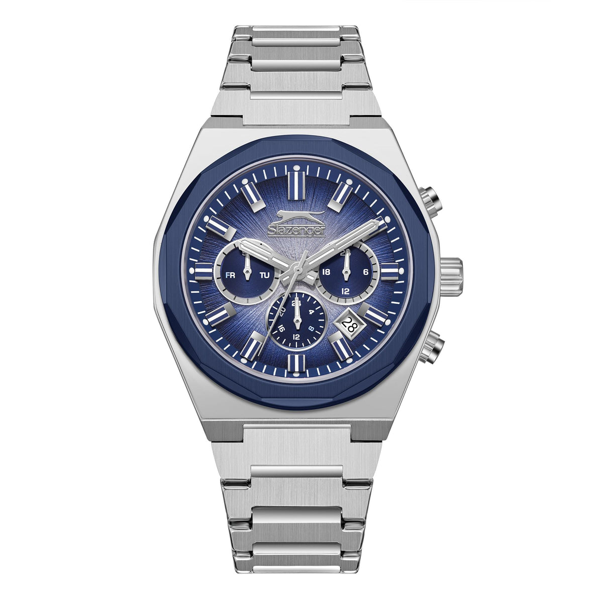 Slazenger - SL.9.2398.2.04 - Stainless Steel Multifunction Watch For Men's