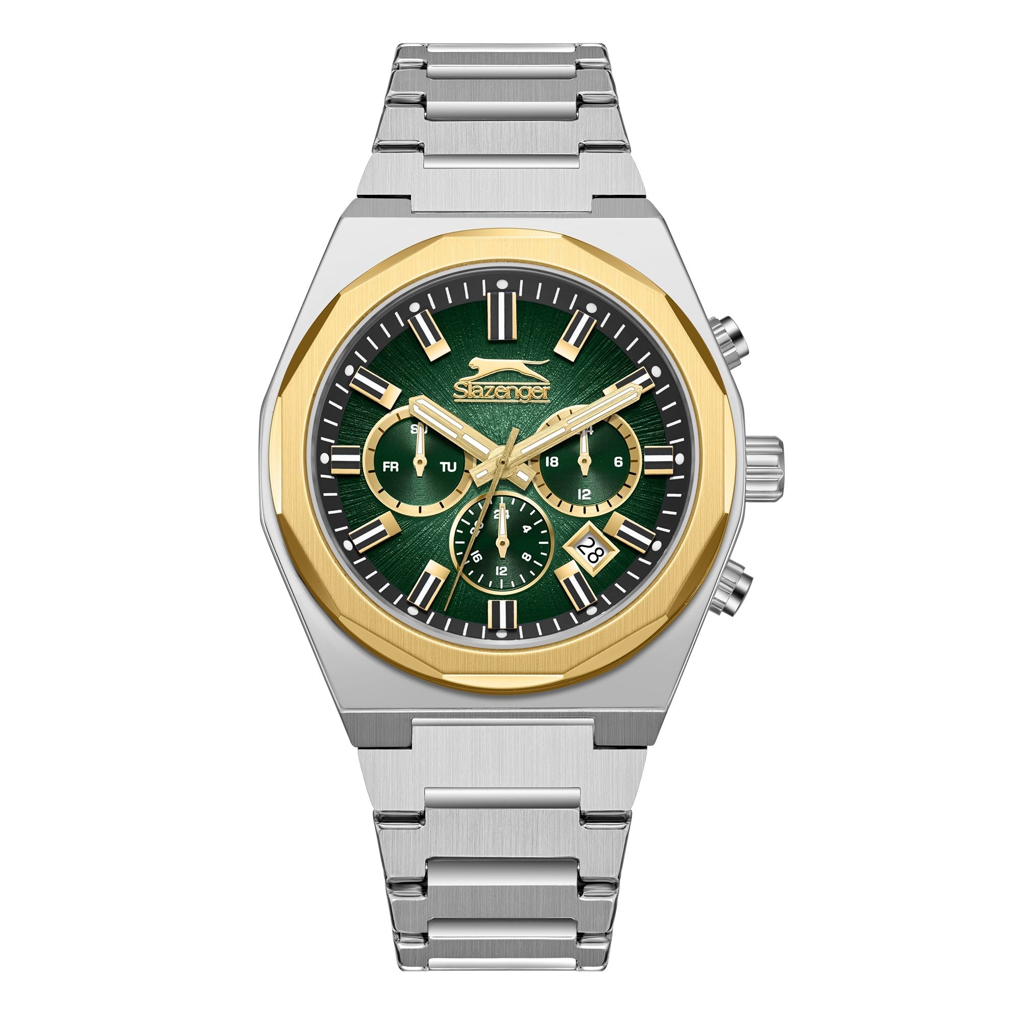 Slazenger - SL.9.2398.2.05 - Stainless Steel Multifunction Watch For Men's Main image