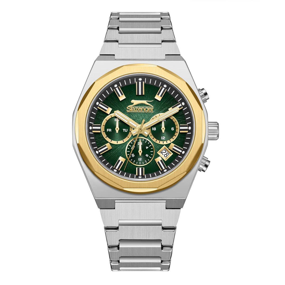 Slazenger - SL.9.2398.2.05 - Stainless Steel Multifunction Watch For Men's