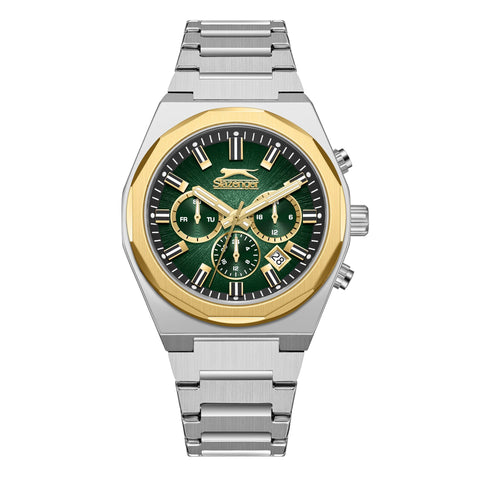 Slazenger - SL.9.2398.2.05 - Stainless Steel Multifunction Watch For Men's