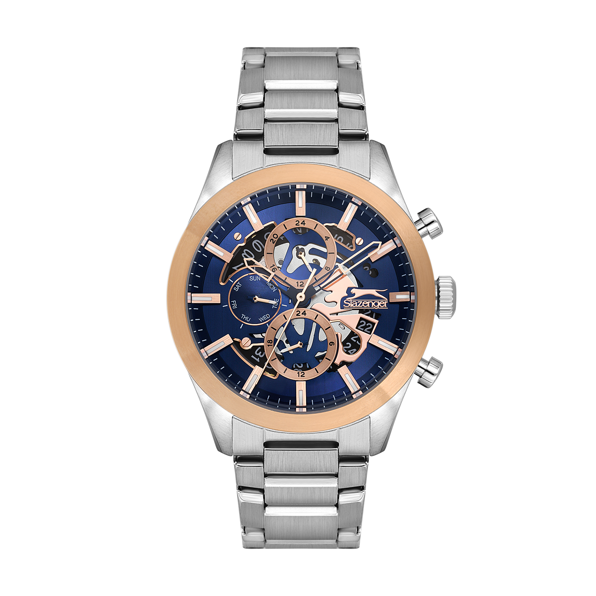 Slazenger - SL.9.2399.2.04 - Stainless Steel Multifunction Watch For Men's Main image