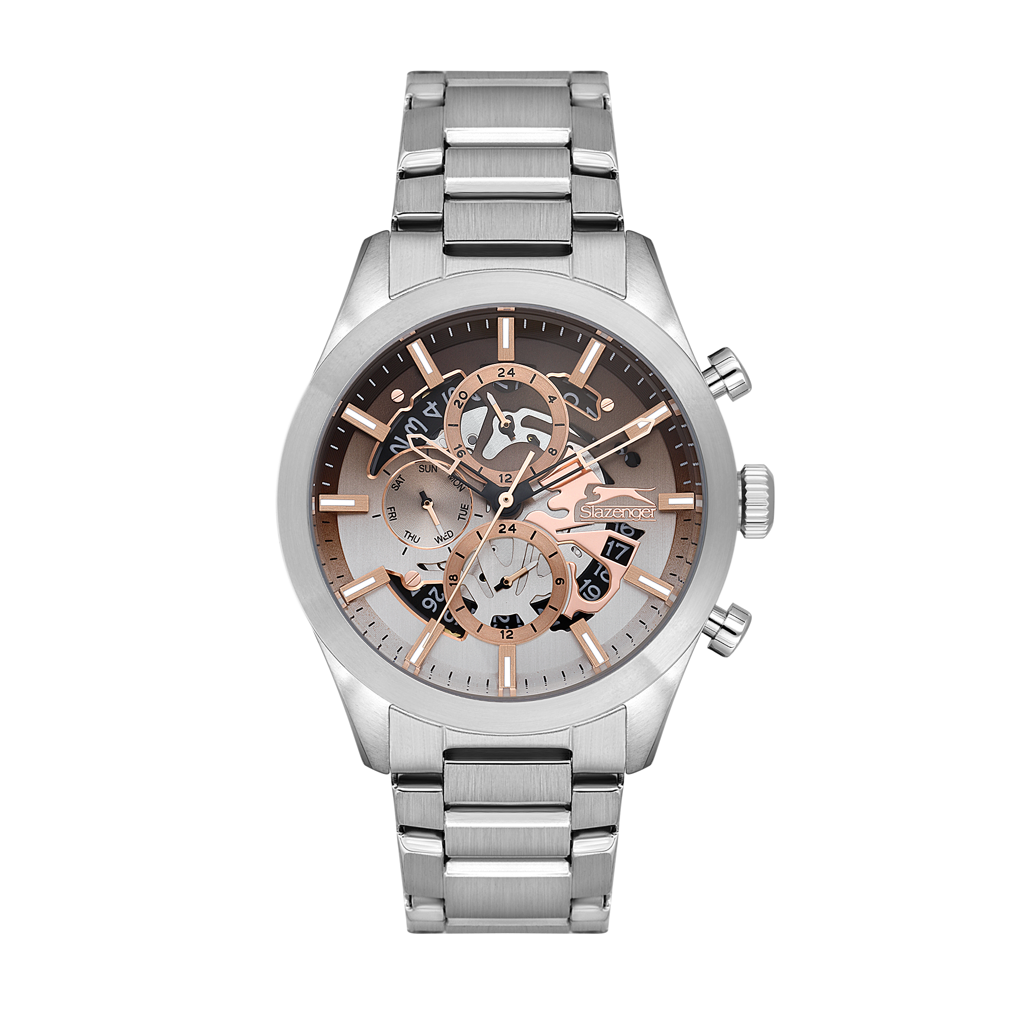 Slazenger - SL.9.2399.2.06 - Stainless Steel Multifunction Watch For Men's Main image