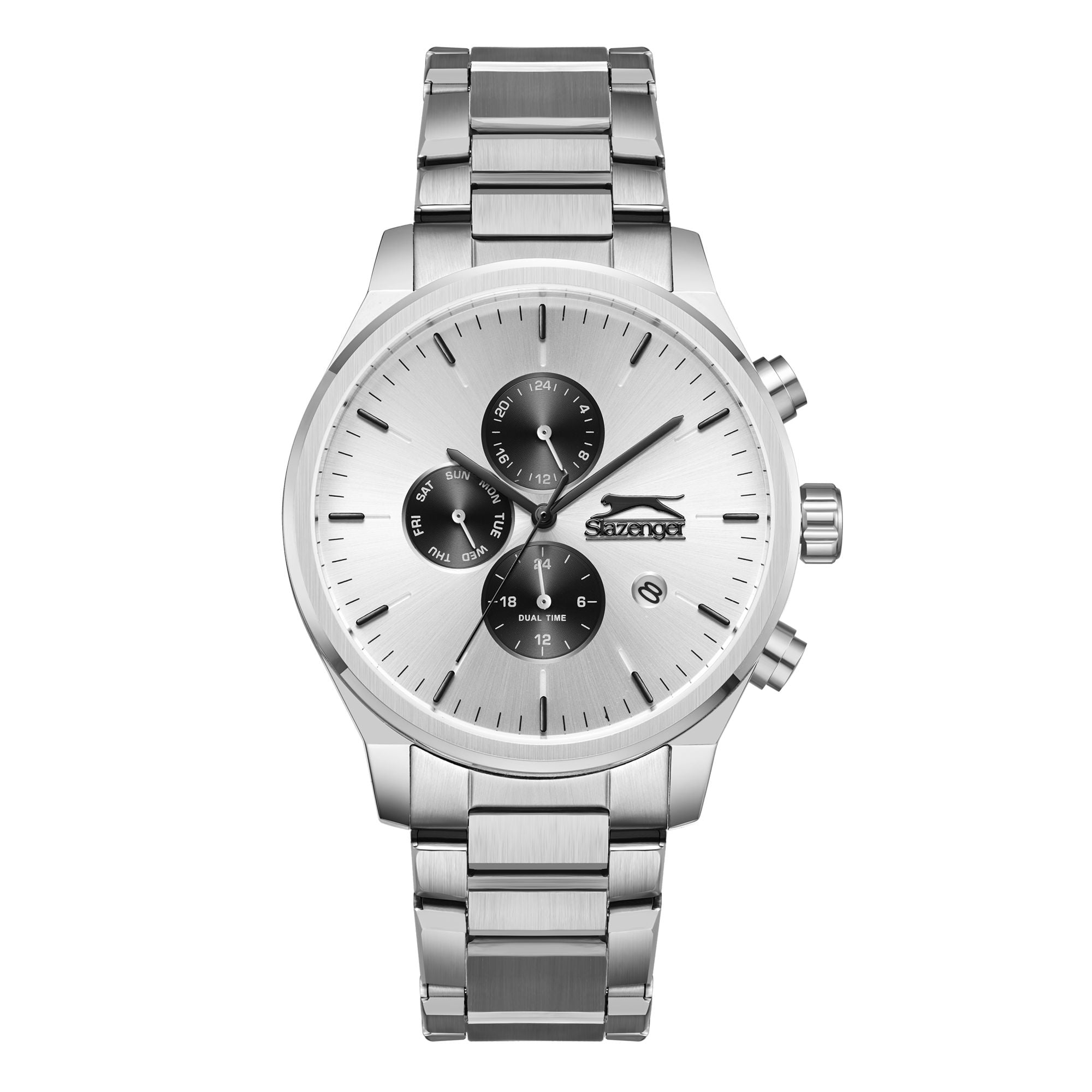 Slazenger - SL.9.2400.2.01 - Stainless Steel Multifunction Watch For Men's Main image