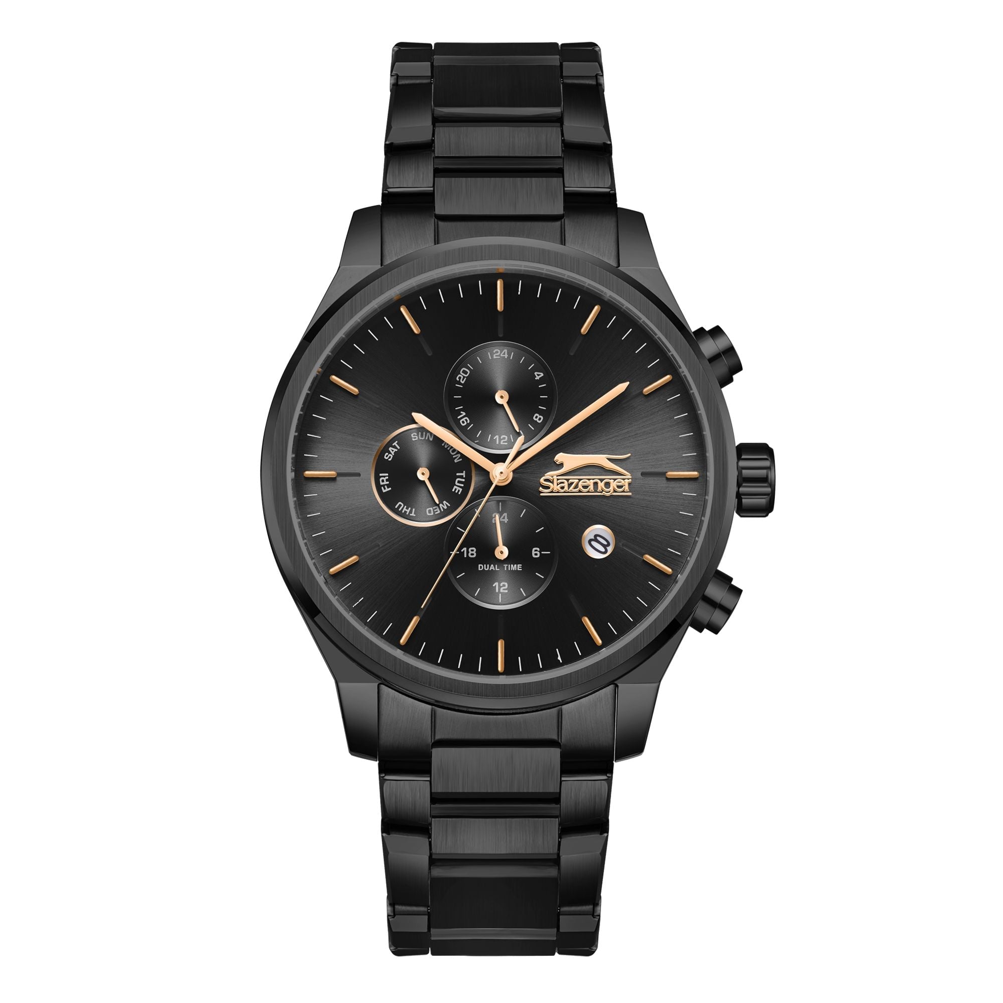 Slazenger - SL.9.2400.2.04 - Stainless Steel Multifunction Watch For Men's Main image