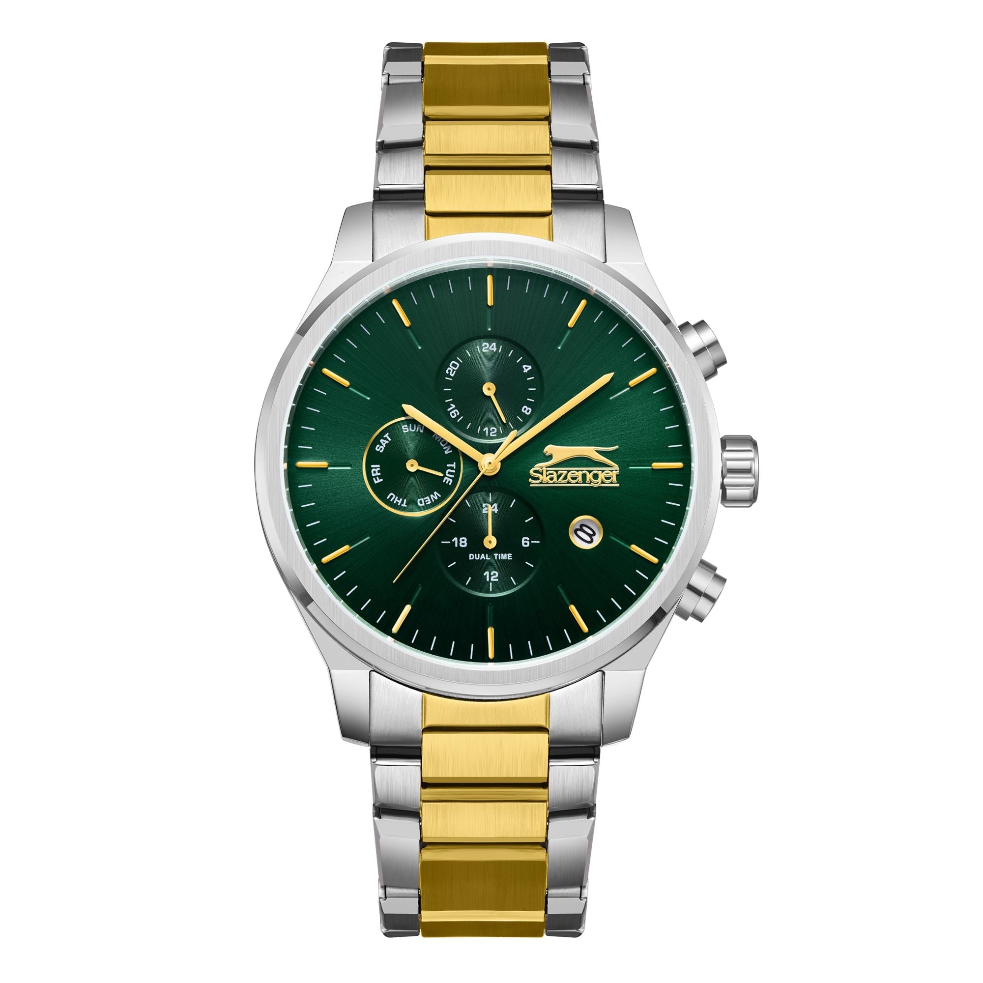 Slazenger - SL.9.2400.2.05 - Stainless Steel Multifunction Watch For Men's Main image