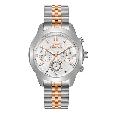 Slazenger - SL.9.2407.2.02 - Stainless Steel Multifunction Watch For Men's