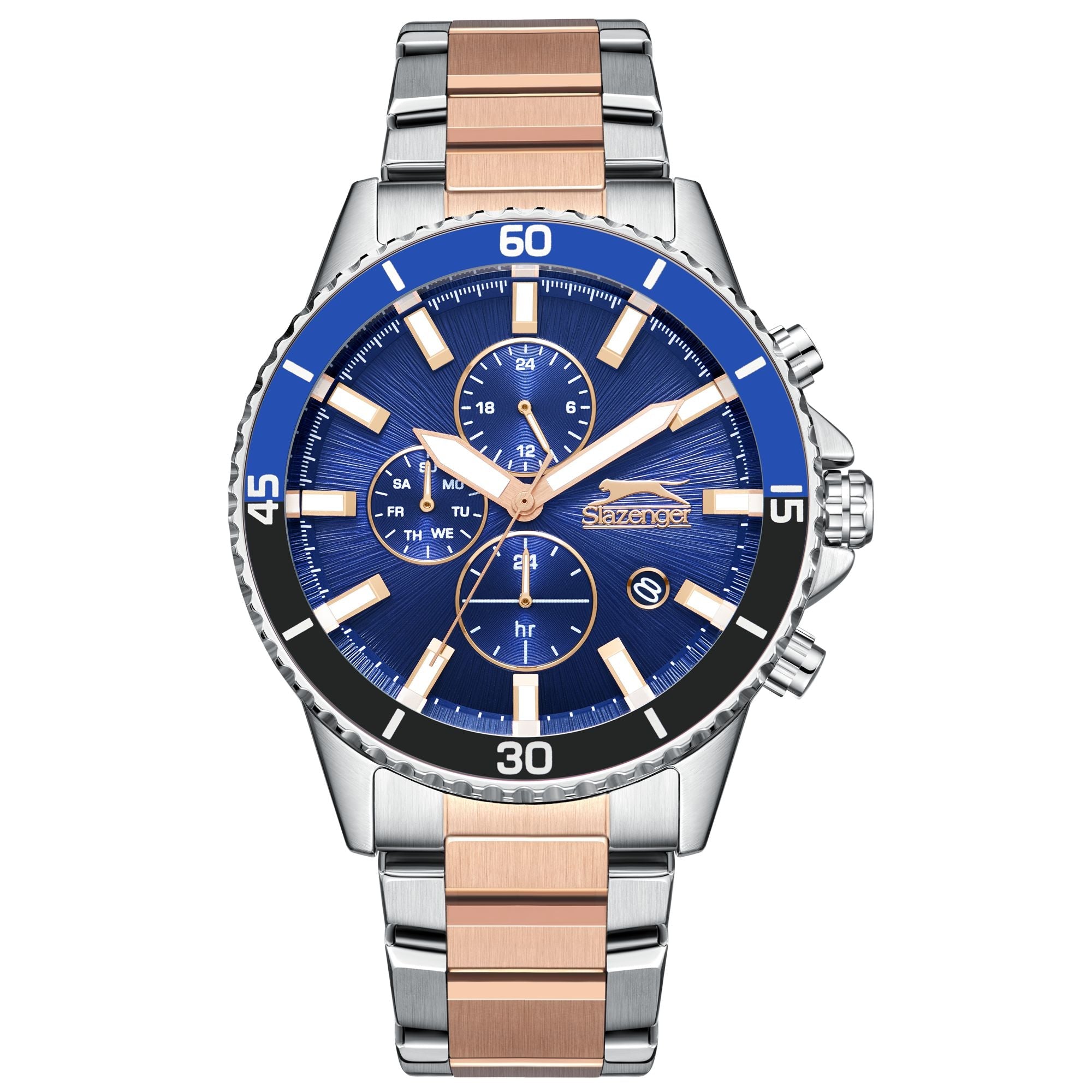 Slazenger - SL.9.2410.2.04 - Stainless Steel Multifunction Watch For Men's Main image