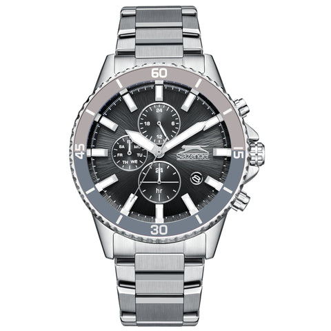 Slazenger - SL.9.2410.2.06 - Stainless Steel Multifunction Watch For Men's