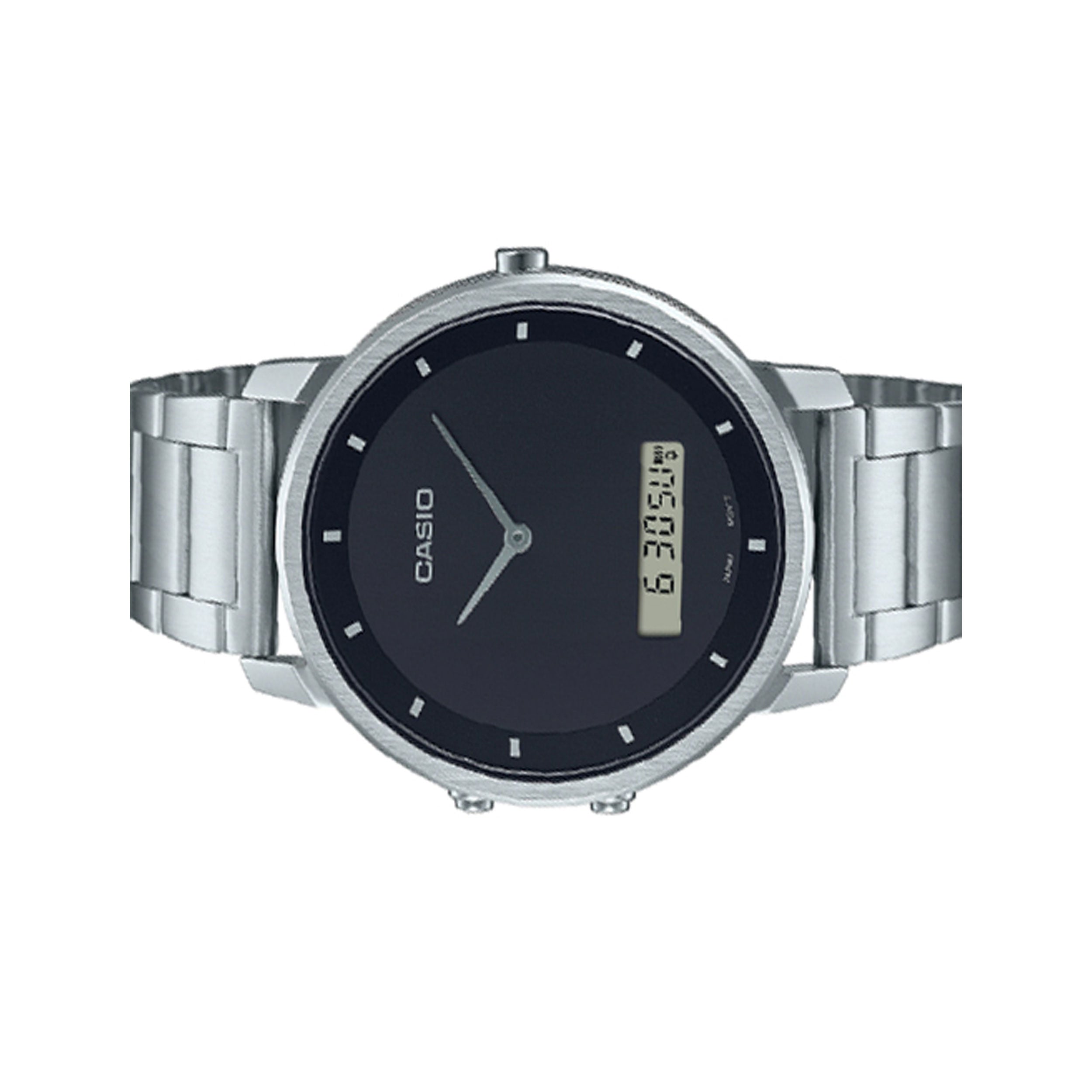 Casio Enticer MTP-B200D-1EDF Black Dial Men's Watch