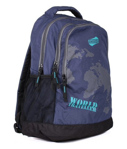 American Tourister Champ Casper Navy Backpack - Zamana.pk