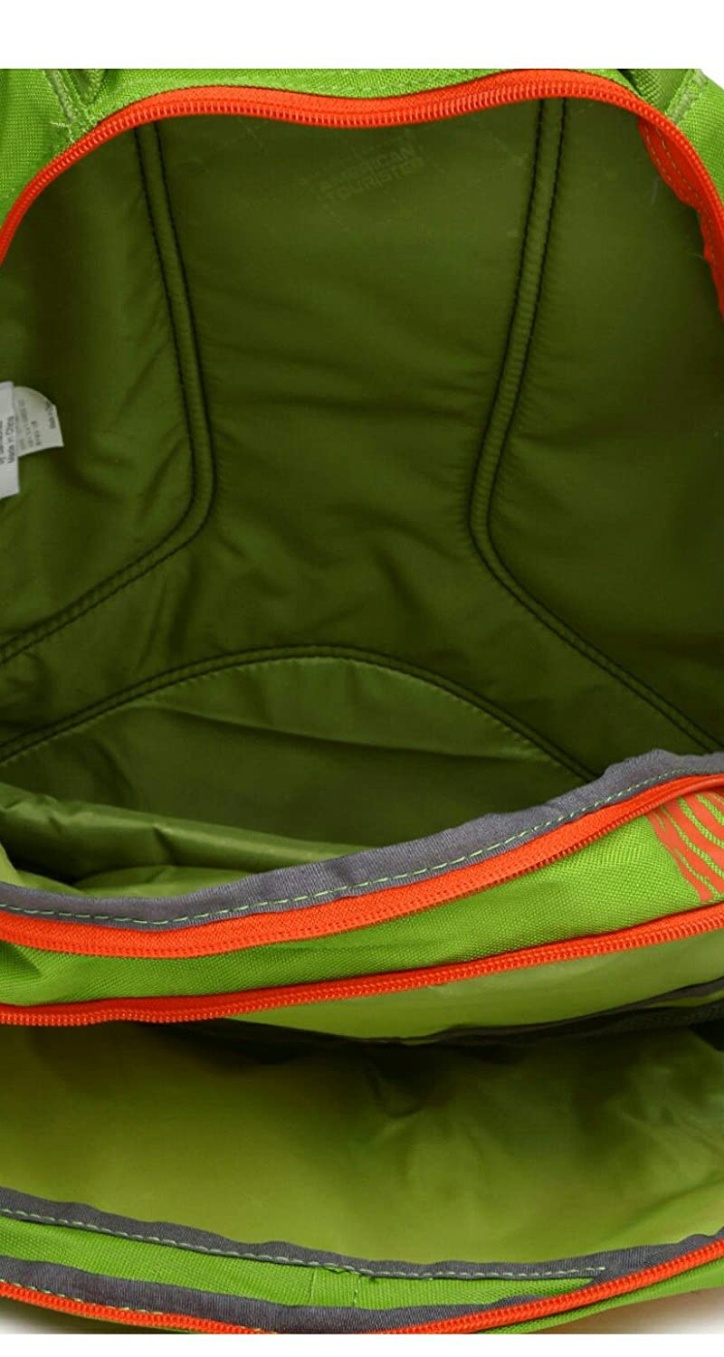 American Tourister Green Casual Backpack (Code 04 Lime) - Zamana.pk